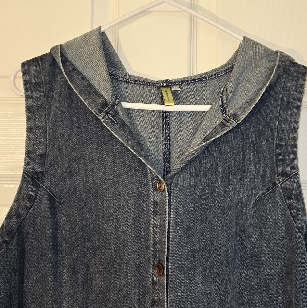 Citron Blue Denim Dress/Shirt - Picture 2 of 5